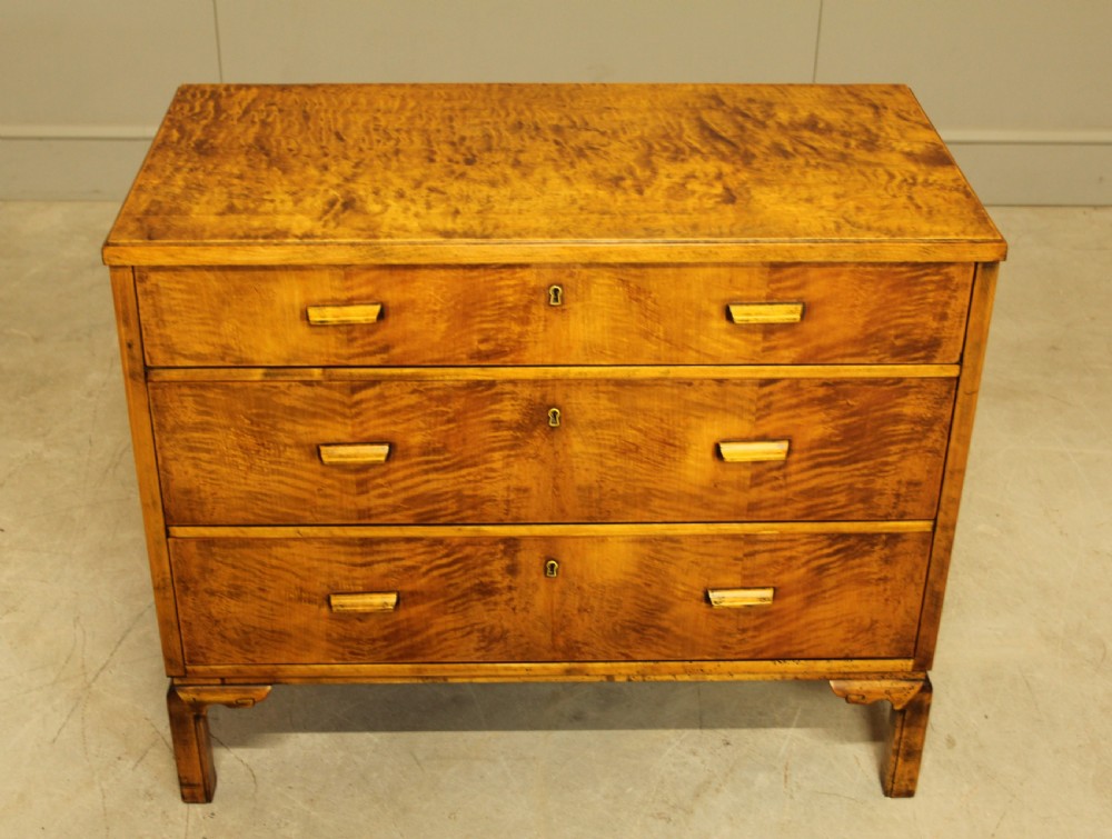 A Swedish Birch Chest of Drawers View III