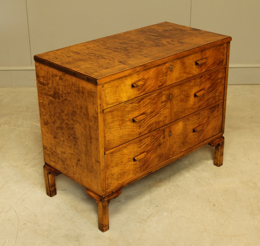 A Swedish Birch Chest of Drawers View V