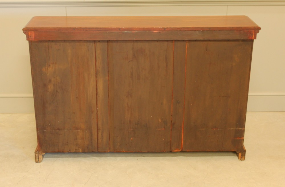 A VICTORIAN WALNUT OPEN BOOKCASE View X
