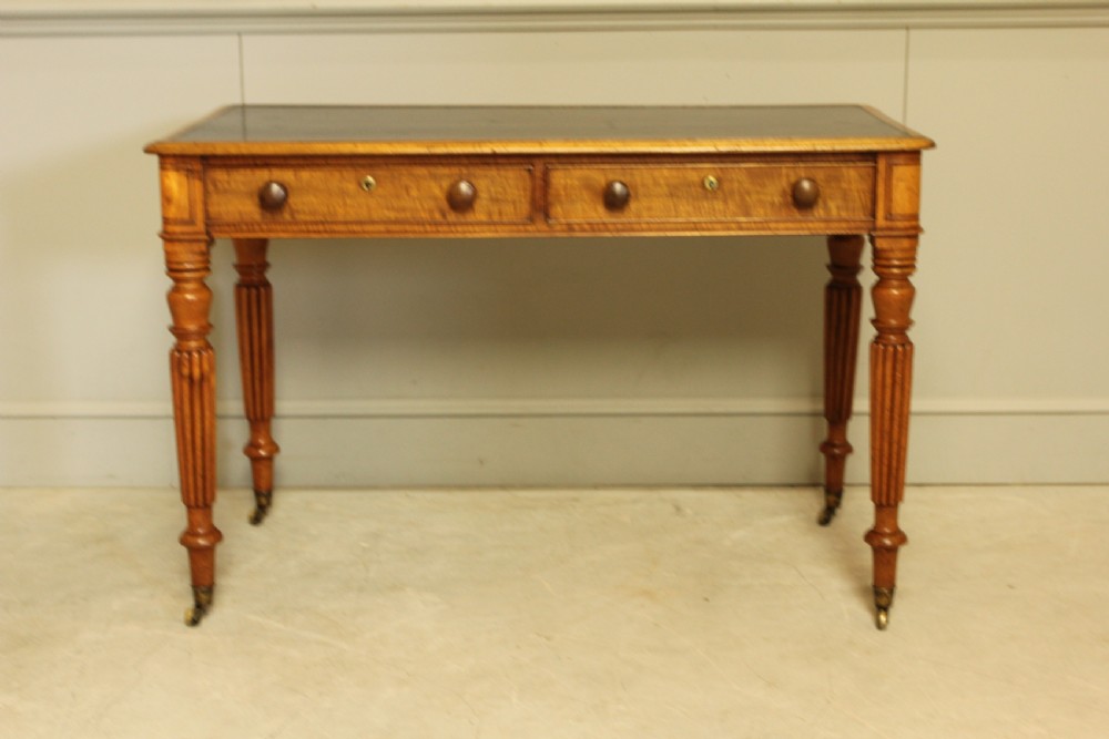 Elegant Victorian Mahogany Writing Table View III