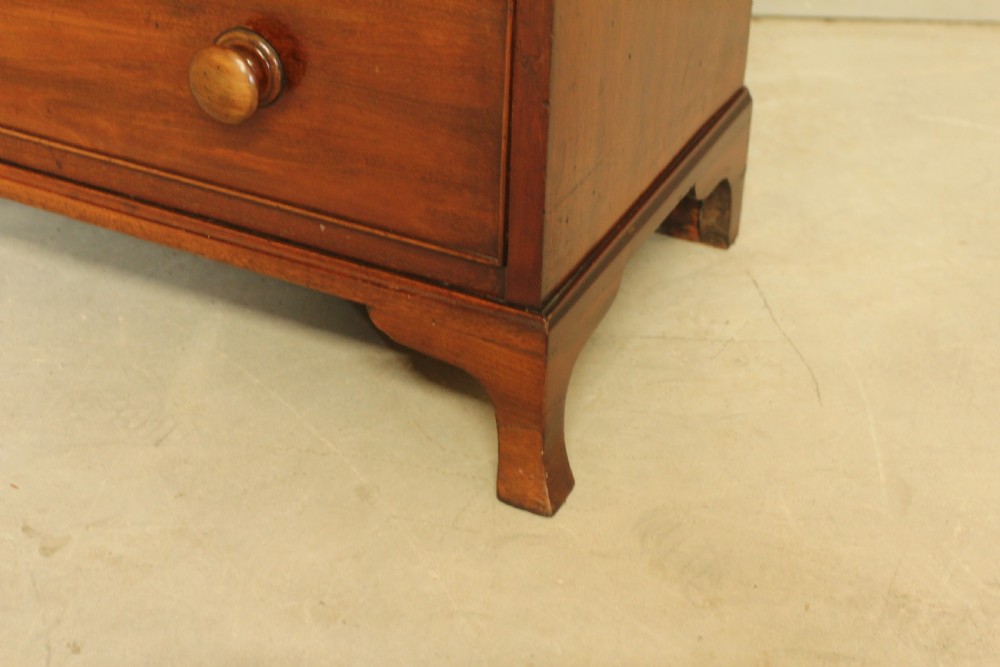 Refined Victorian Mahogany Open Bookcase on Chest of Drawers View VIII