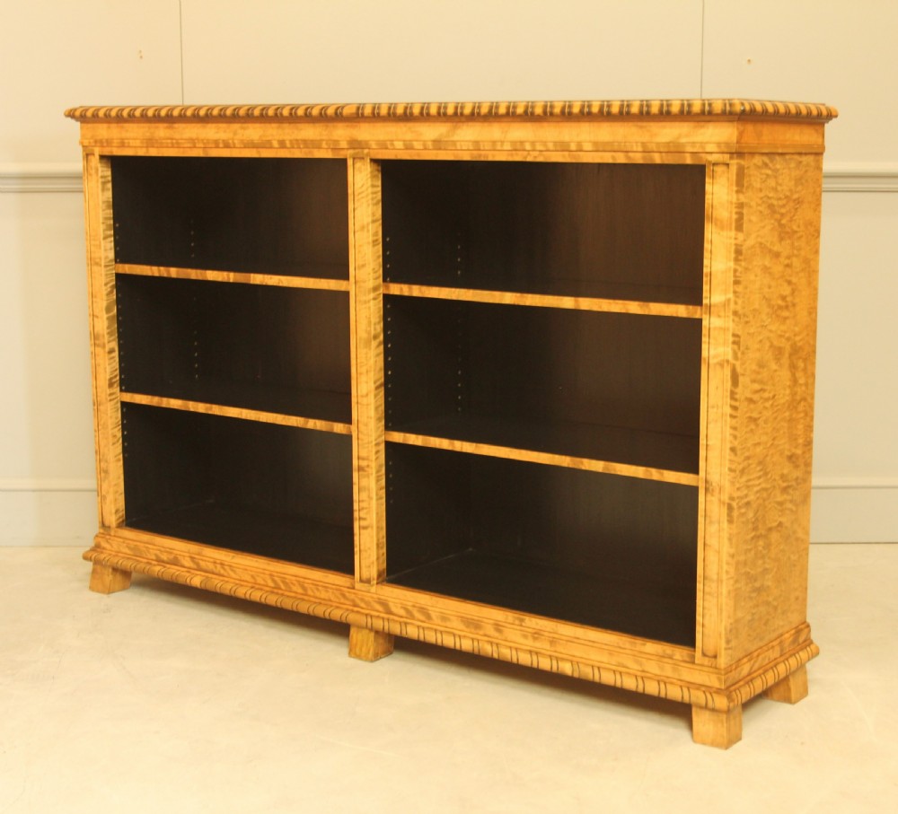 Swedish Birch Open Bookcase View V