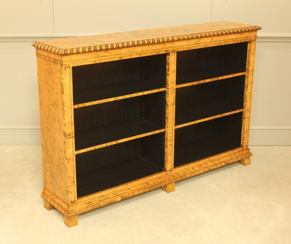 Swedish Birch Open Bookcase View VI