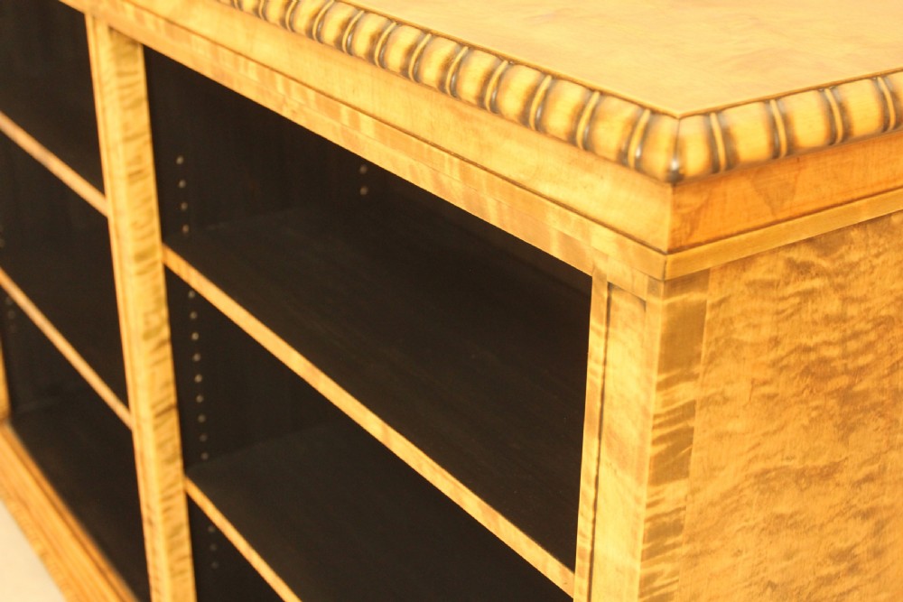 Swedish Birch Open Bookcase View IX