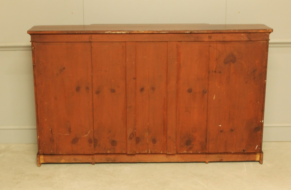Victorian Mahogany Breakfront Bookcase View X
