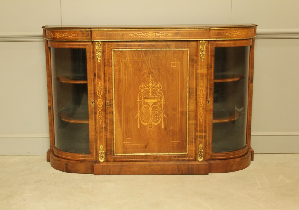  Victorian walnut credenza
