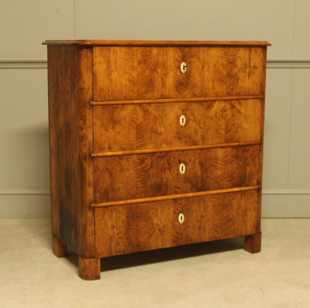 19th-Century Swedish Birch Chest of Drawers View V