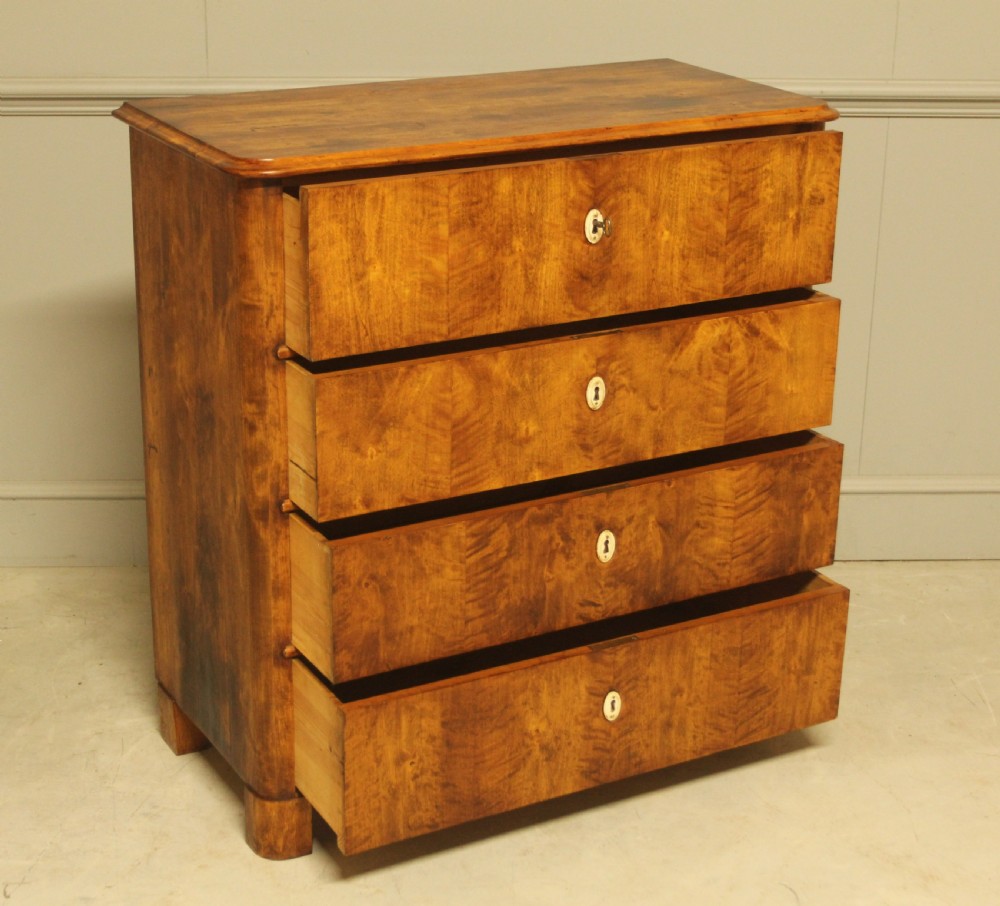 19th-Century Swedish Birch Chest of Drawers View VI