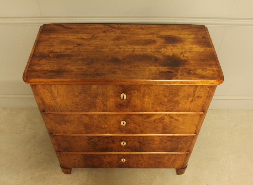 19th-Century Swedish Birch Chest of Drawers View VII