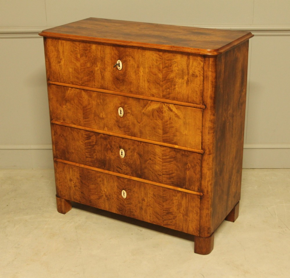19th-Century Swedish Birch Chest of Drawers View VIII