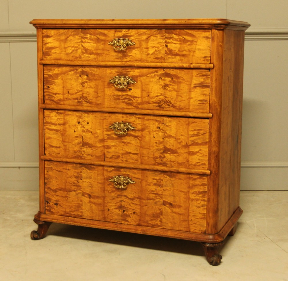 19th-Century Swedish Birch Chest of Drawers View VIII