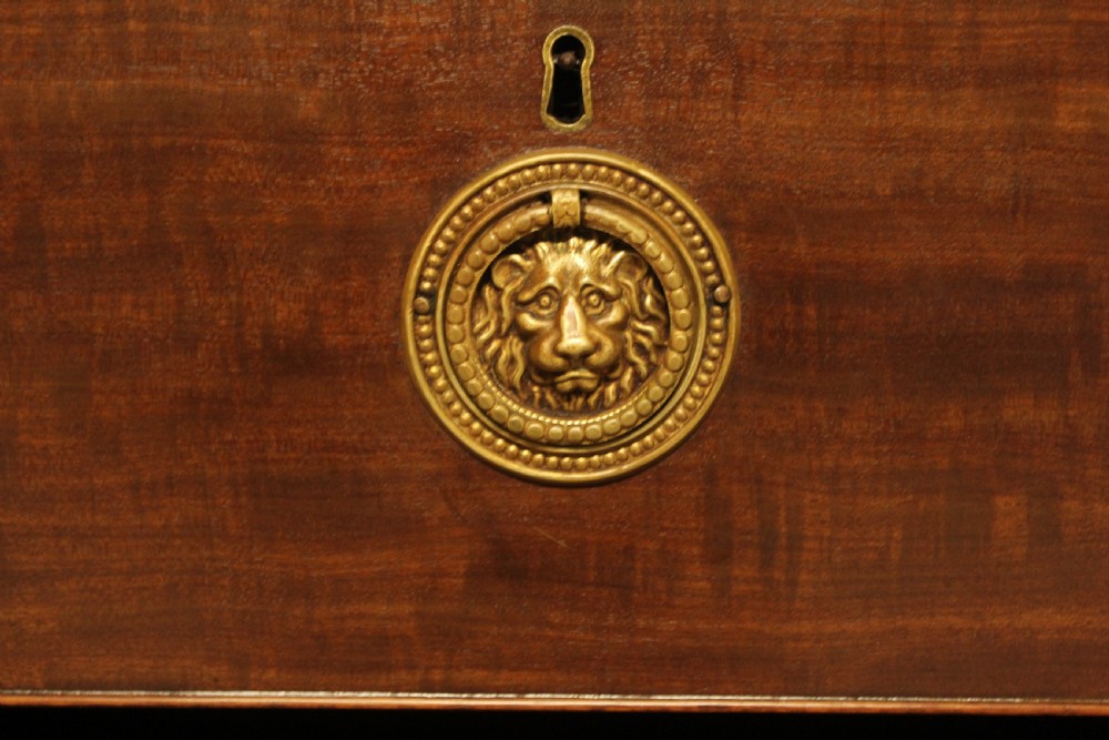 Regency Mahogany Linen Press View IX