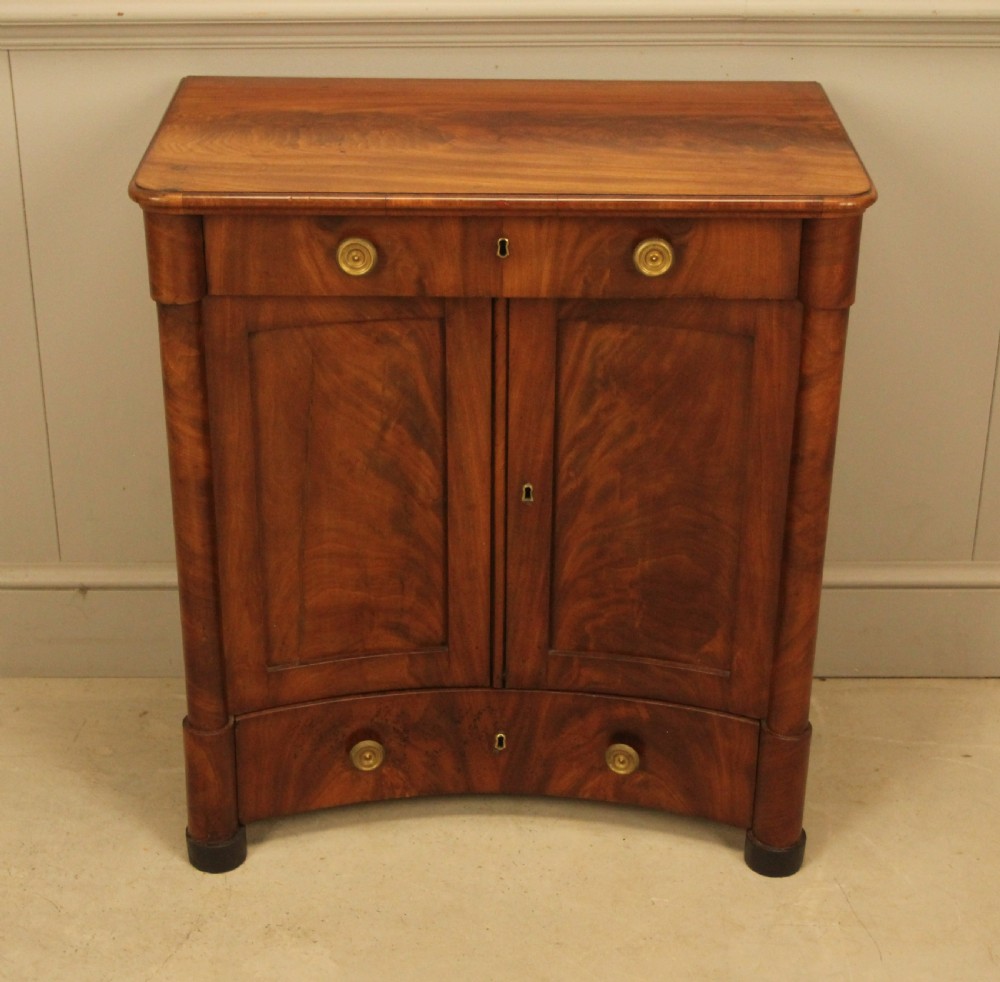 A 19th-century continental concave sideboard View II