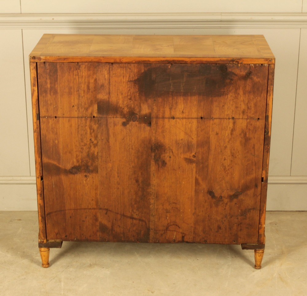 Early 19th‑Century walnut Danish Chest of Drawers View XI