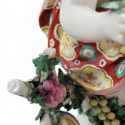 CHELSEA LATE 18TH CENTURY CANDLESTICKS SUMMER AND AUTUMN C17751783 - ADDITIONAL PHOTO 13