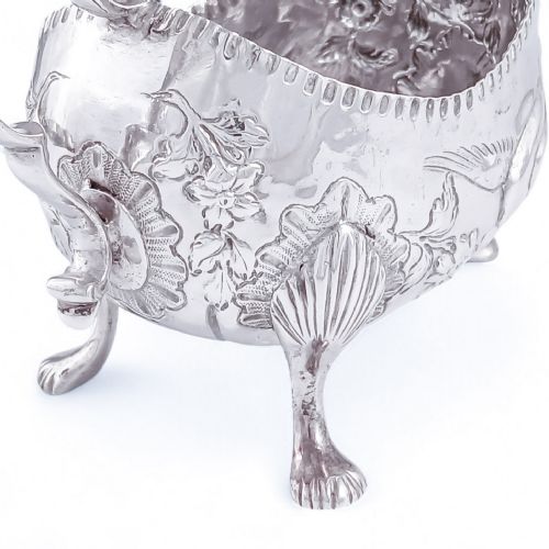 fig 3. Georgian Irish Silver Sauceboat by Ambrose Boxwell, Dublin, 18th Century