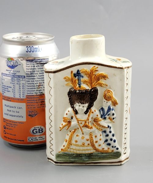 PRATTWARE PEARLWARE TEA CADDY STAFFORDSHIRE LATE 18TH CENTURY - ADDITIONAL PHOTO 10
