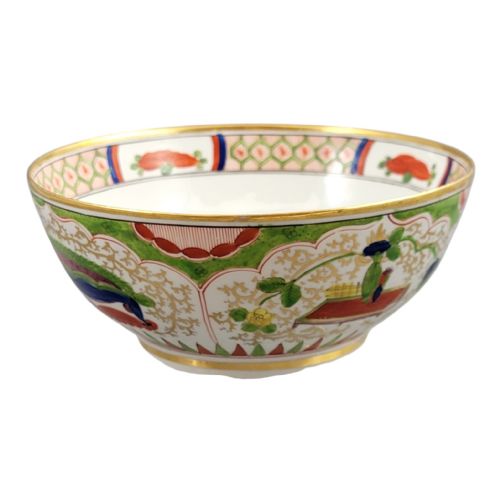 EARLY 19TH CENTURY WORCESTER PORCELAIN BOWL DRAGON IN COMPARTMENTS PATTERN C 1815 - ADDITIONAL PHOTO 1