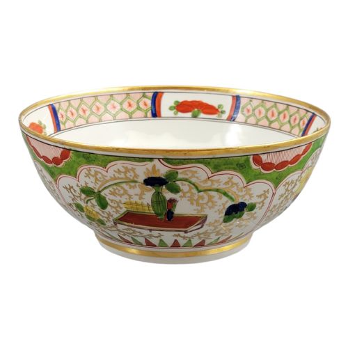 EARLY 19TH CENTURY WORCESTER PORCELAIN BOWL DRAGON IN COMPARTMENTS PATTERN C 1815 - ADDITIONAL PHOTO 2
