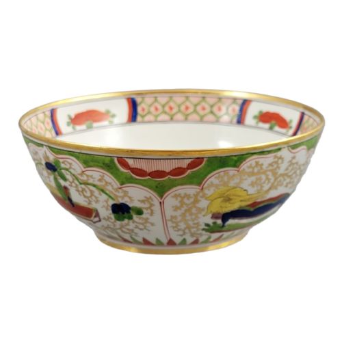 EARLY 19TH CENTURY WORCESTER PORCELAIN BOWL DRAGON IN COMPARTMENTS PATTERN C 1815 - ADDITIONAL PHOTO 3