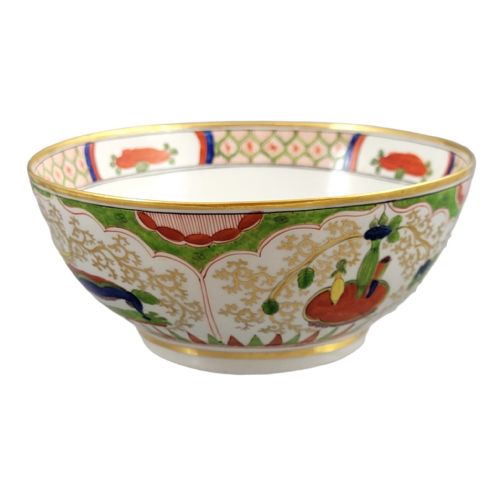 EARLY 19TH CENTURY WORCESTER PORCELAIN BOWL DRAGON IN COMPARTMENTS PATTERN C 1815 - ADDITIONAL PHOTO 5