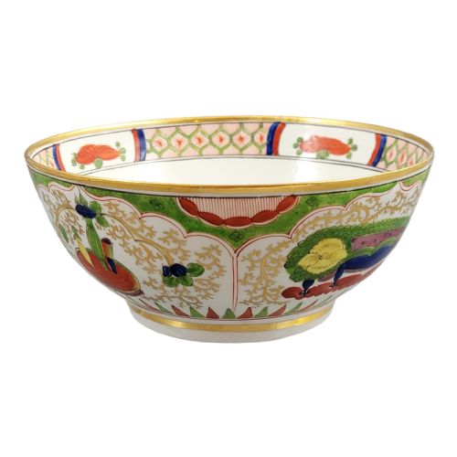 EARLY 19TH CENTURY WORCESTER PORCELAIN BOWL DRAGON IN COMPARTMENTS PATTERN C 1815 - ADDITIONAL PHOTO 7