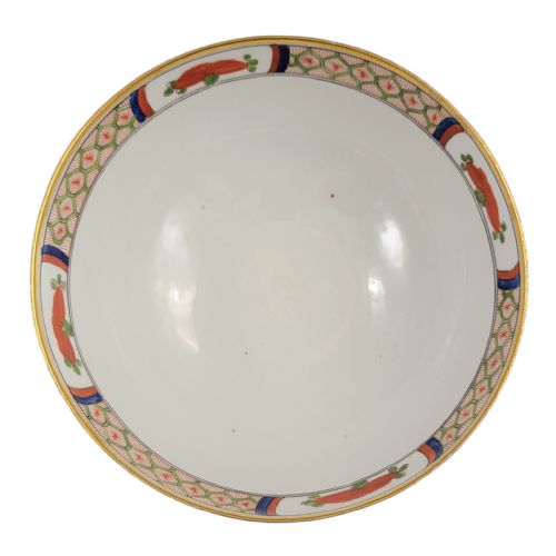 EARLY 19TH CENTURY WORCESTER PORCELAIN BOWL DRAGON IN COMPARTMENTS PATTERN C 1815 - ADDITIONAL PHOTO 9