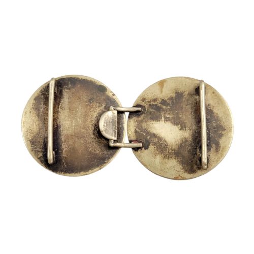 fig 2. Japanese Satsuma belt buckle with dragons, Meiji period, c.1900