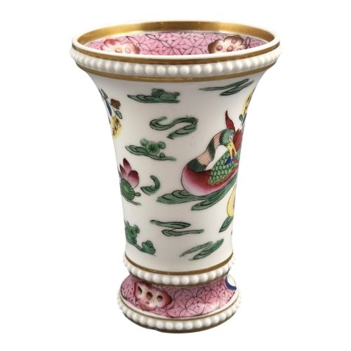 SPODE REGENCY SPILL VASE DUCKS AND LOTUS PATTERN NO 2975 C 18201825 - ADDITIONAL PHOTO 4