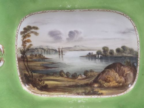 COPELAND GARRETT PAIR OF SCOTTISH VIEWS DISHES PATTERN 5750 C18331847 - ADDITIONAL PHOTO 8