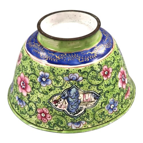 CHINESE CANTON ENAMEL GAIWAN TEA SET QING DYNASTY C 18501860 - ADDITIONAL PHOTO 12