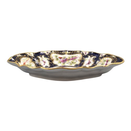 ROYAL WORCESTER BLUE SCALE DESSERT DISH PATTERN 2525 1901 - ADDITIONAL PHOTO 5