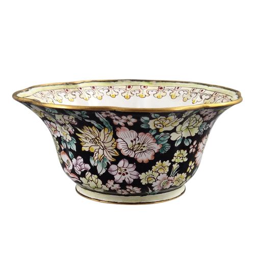 CHINESE CANTON PAINTED ENAMELONCOPPER BOWL GUANGXU PERIOD C18851905 - ADDITIONAL PHOTO 1