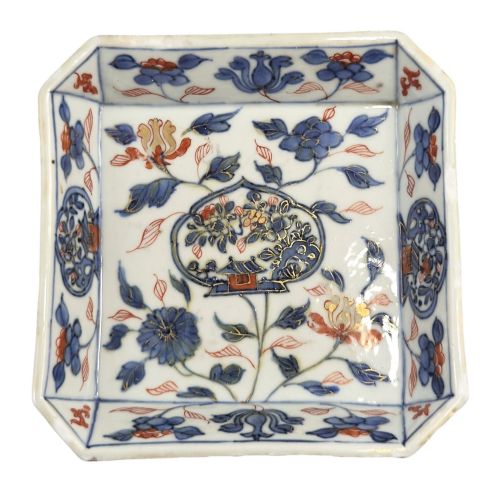 CHINESE IMARI PORCELAIN CHAMFERED SQUARE BOWL KANGXI PERIOD C17001720 - ADDITIONAL PHOTO 5