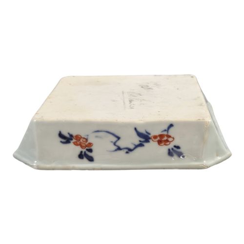 CHINESE IMARI PORCELAIN CHAMFERED SQUARE BOWL KANGXI PERIOD C17001720 - ADDITIONAL PHOTO 7