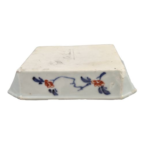 CHINESE IMARI PORCELAIN CHAMFERED SQUARE BOWL KANGXI PERIOD C17001720 - ADDITIONAL PHOTO 9