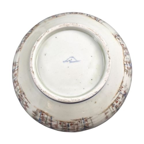 LATE MEIJI FUKAGAWA PORCELAIN FISH BOWL WITH KOI CARP ARITA C1894 - ADDITIONAL PHOTO 10