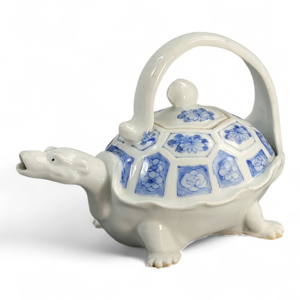 Japanese Hirado Minogame Teapot, c.1830–1850
