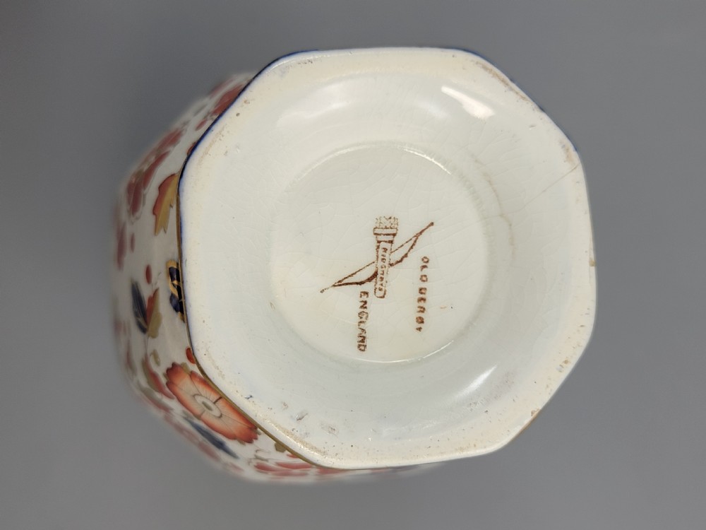 Ridgways Old Derby porcelain vases and covers, c. 1891–1910 View X