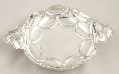 Antique Victorian Sterling Silver Dish/bowl - 1899 - Carringtons of London