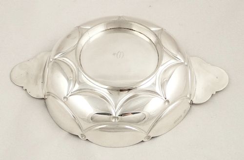 fig 1. Antique Victorian Sterling Silver Dish/Bowl - 1899 - Carringtons of London