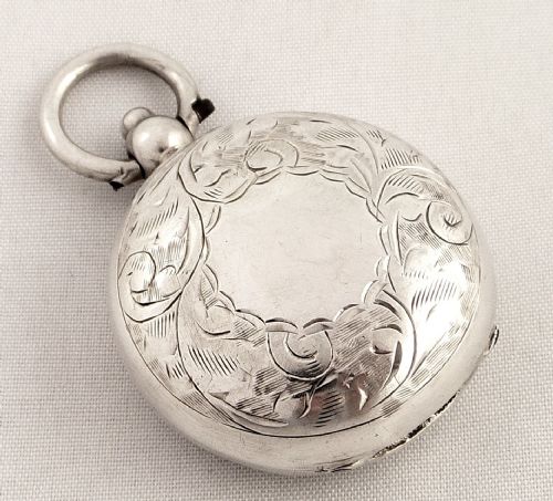 Antique Solid Sterling Silver Sovereign Case 1913