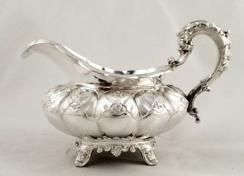 Antique William IV Sterling Silver Jug - 1832