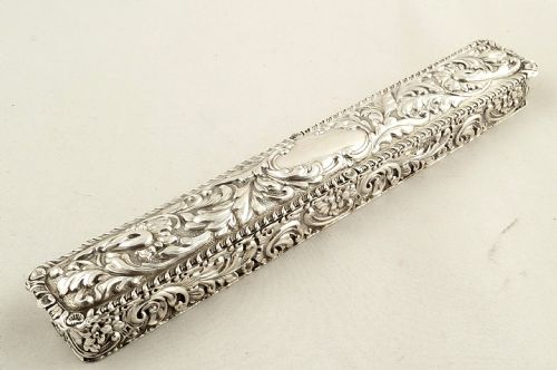 fig 1. Antique Edwardian Sterling Silver 9