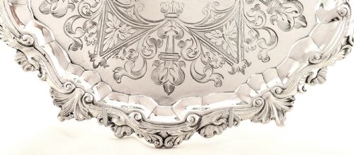 fig 1. Antique George II Sterling Silver 10