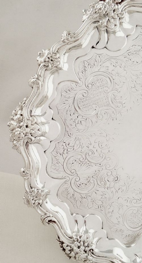 fig 1. Antique William lV Sterling Silver 10