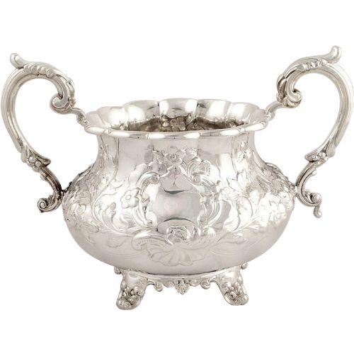 Antique William IV Sterling Silver Bowl - 1835 Angell & Angell