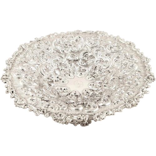 Antique Scottish Hallmarked Sterling Silver Dish - Glasgow 1894