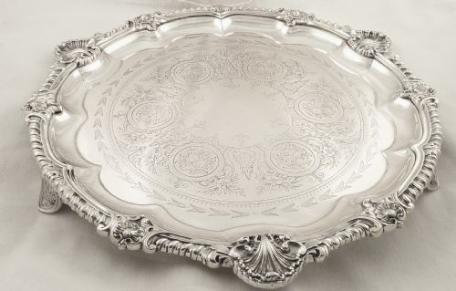 fig 1. Antique Victorian Sterling Silver 12