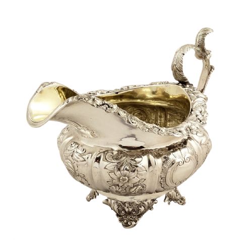 Antique William Lv Sterling Silver Jug 1831